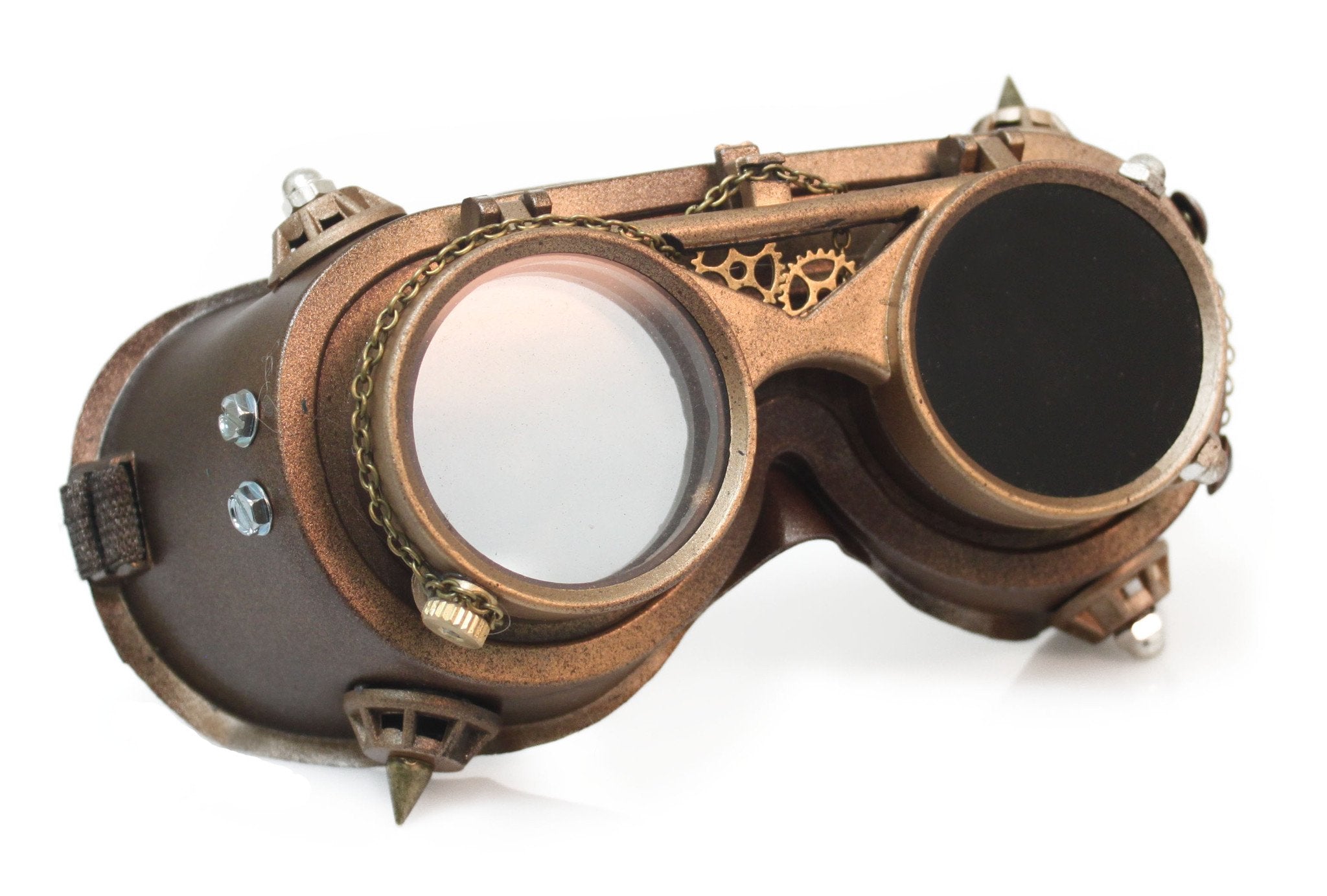 Clockwork Steampunk Goggles – Detroit Leather Company